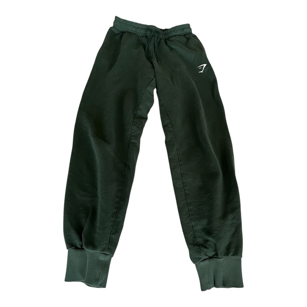 Gymshark‎ Training Joggers XS Green | High-Rise Sweatpants - Picture 1 of 7